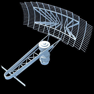 Detailed Radar 3D model_2