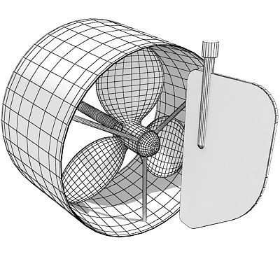 Detailed Propeller 4 3D model_5