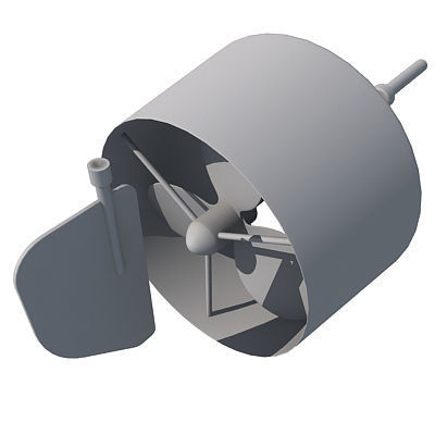 Detailed Propeller 4 3D model_4
