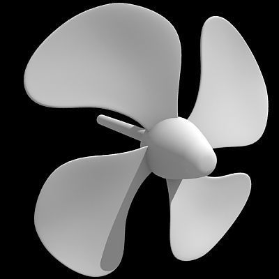 Detailed Propeller 2 3D model_1