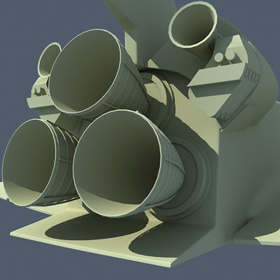 NASA Space Shuttle 3D model_4