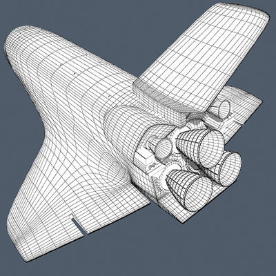 NASA Space Shuttle 3D model_5