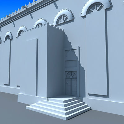Arabic Mosque 3D model_15