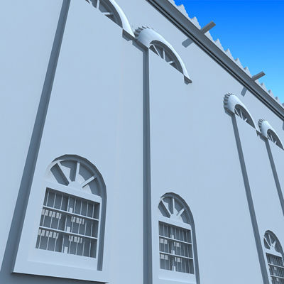 Arabic Mosque 3D model_9