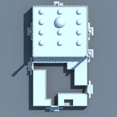 Arabic Mosque 3D model_14