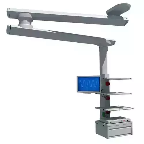 Detailed Medical Equipment 08 3D model