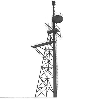 Industrial Tower 3 3D model
