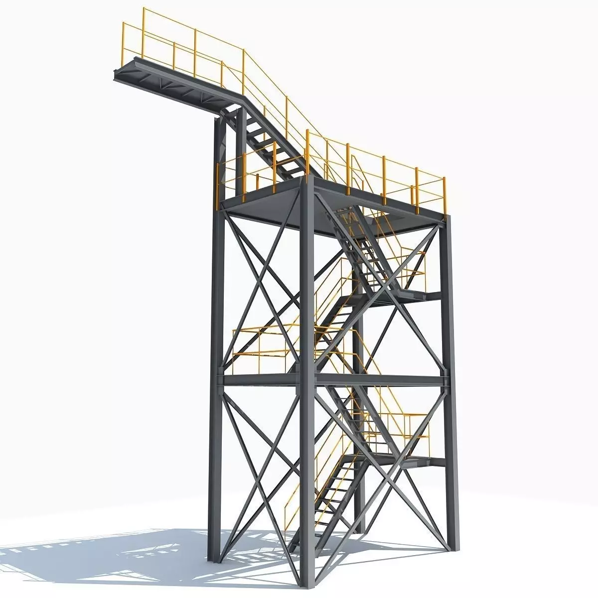 Industrial Tower 09 3D model