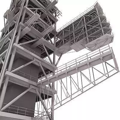 Industrial Tower 3D model