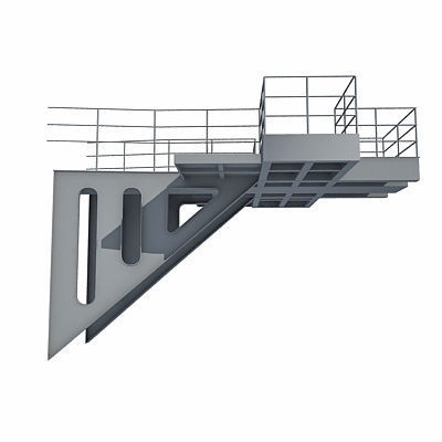 Industrial Element 07 3D model_1