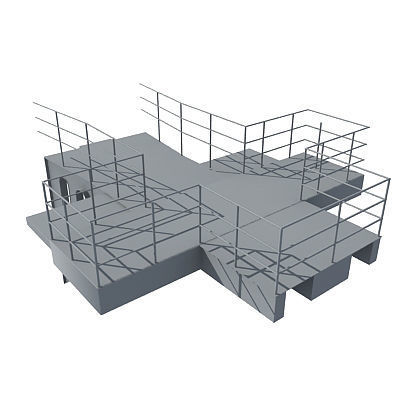 Industrial Element 07 3D model_3
