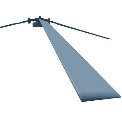 Helicopter Propeller 3D model_3