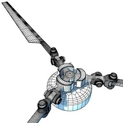 Helicopter Propeller 3D model_5