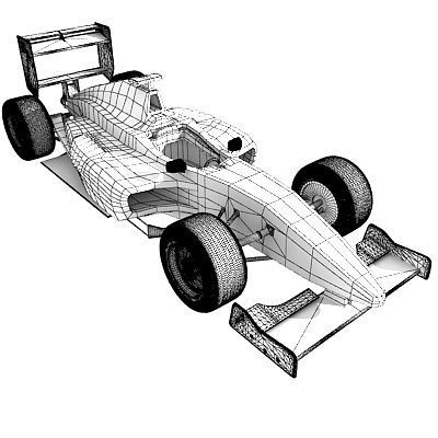 Detailed Formula1 3D model_11