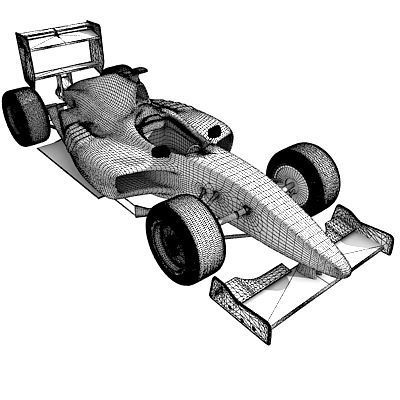 Detailed Formula1 3D model_10