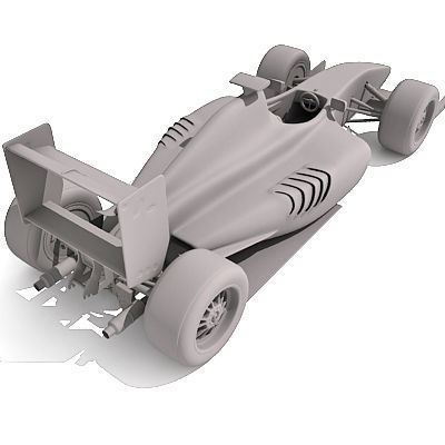 Detailed Formula1 3D model_4