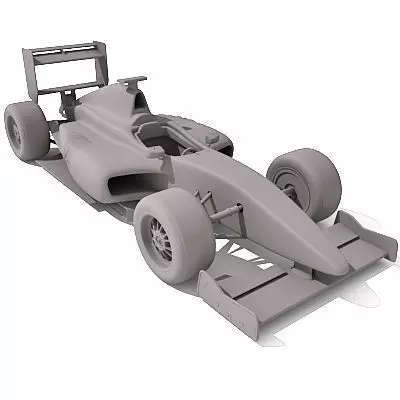 Detailed Formula1 3D model_0