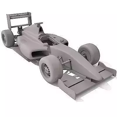 Detailed Formula1 3D model