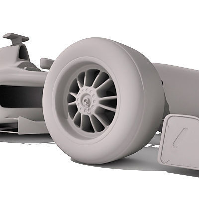 Detailed Formula1 3D model_7