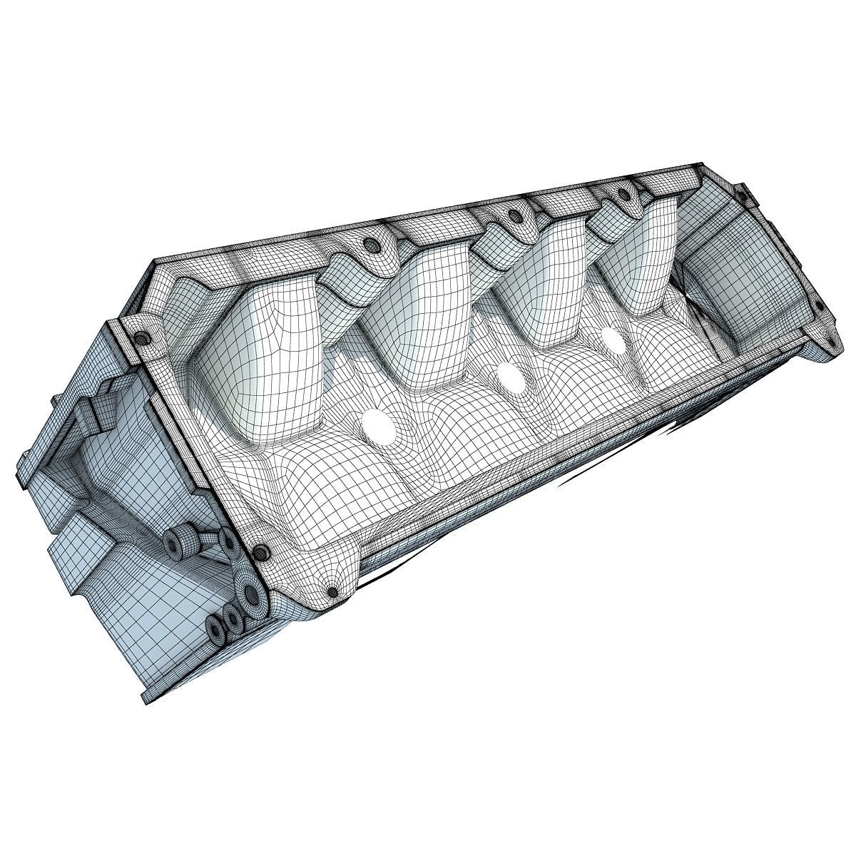Engine Part V5 3D model_7