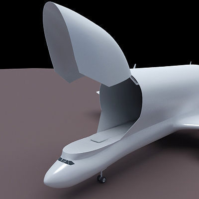 Color Cargo Super Transporter 3D model_13