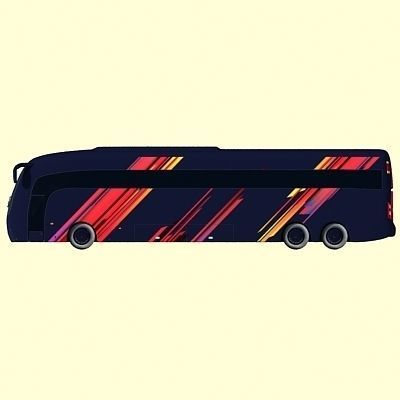 Dark Bus 8 3D model_2