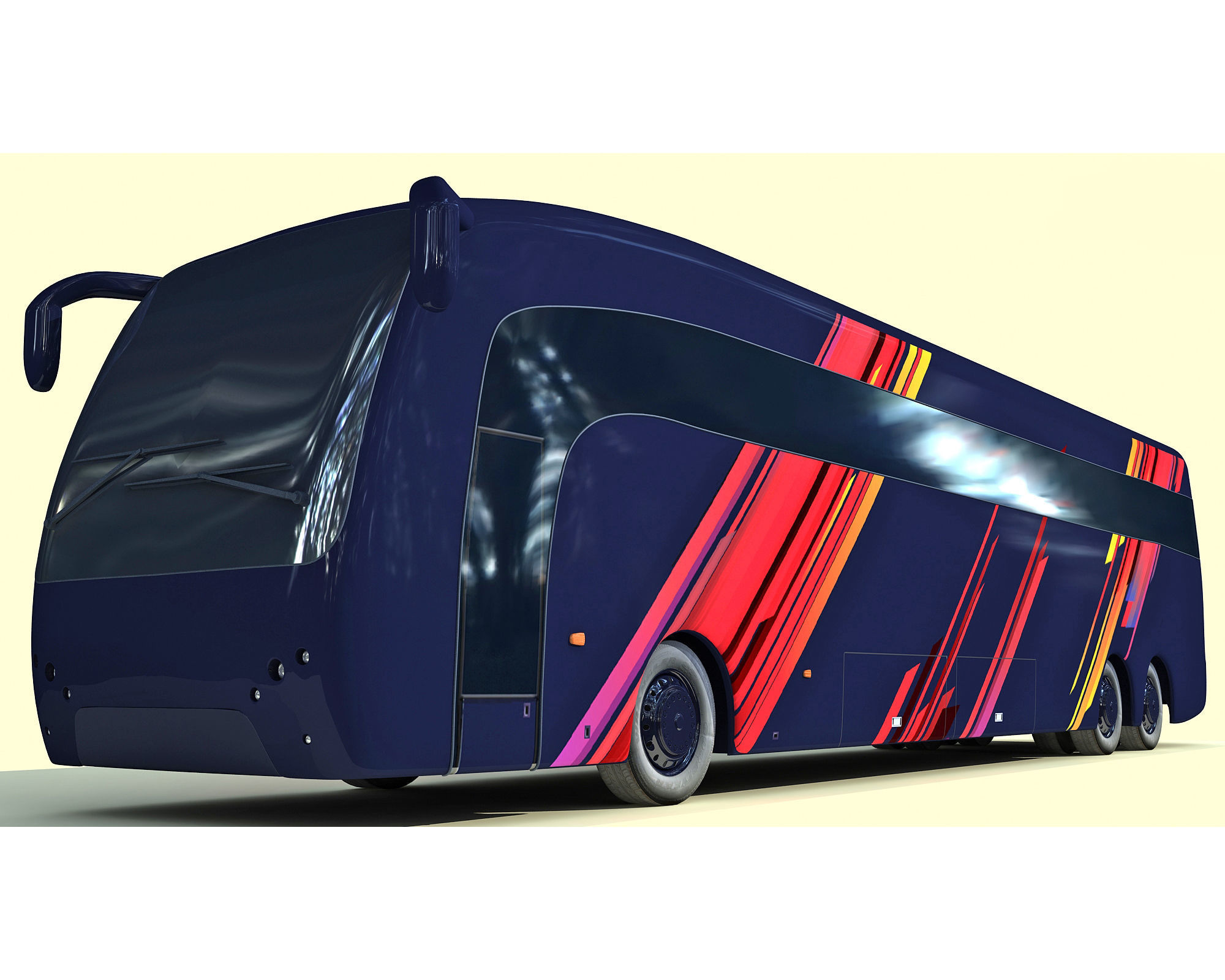 Dark Bus 8 3D model_1