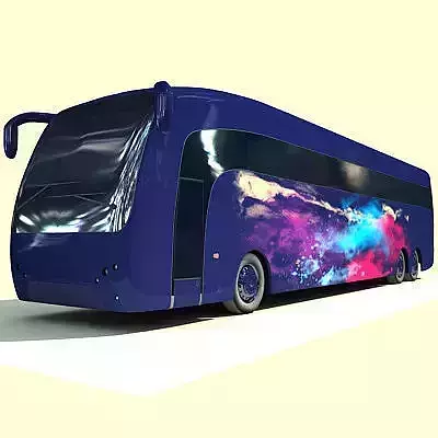 Galaxy Color Splash Bus