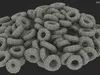Colored Cereals Rings 3D model | CGTrader