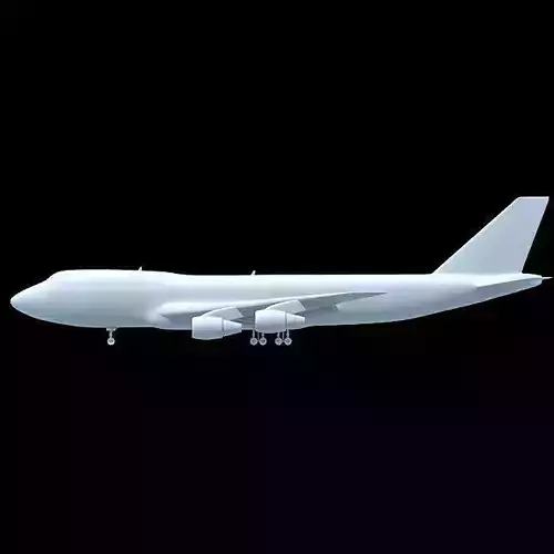 Detailed Model of Boeing 747
