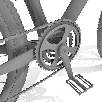 Mountain Bike 3D 3D model_6
