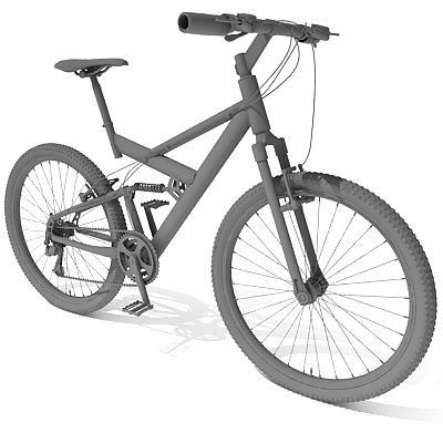 Mountain Bike 3D 3D model_2
