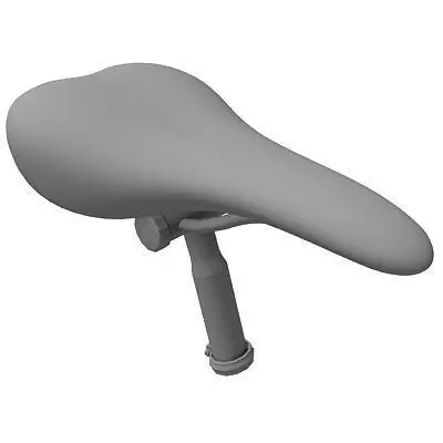3D Bike Seat  3D model_0