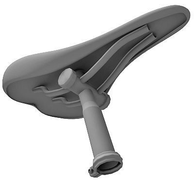 3D Bike Seat  3D model_2