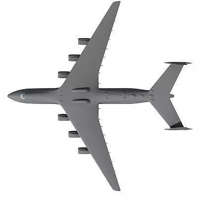 Antonov airplane 3D model