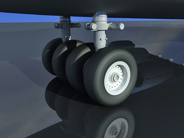 Set of 2 Planes - Antonov and Be-2500 3D model_39