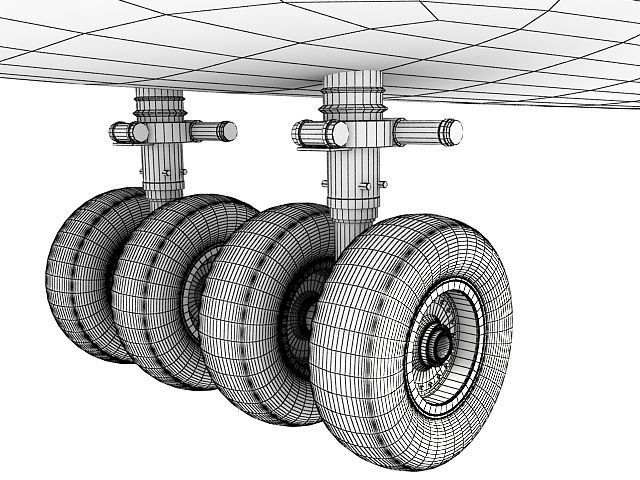 Set of 2 Planes - Antonov and Be-2500 3D model_64