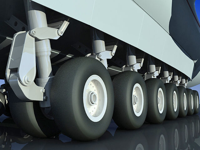 Set of 2 Planes - Antonov and Be-2500 3D model_51