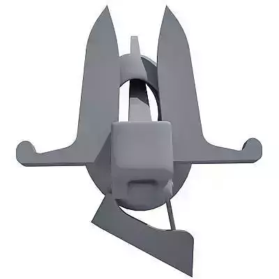 Detailed not textured Anchor 2 3D model