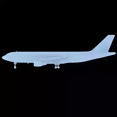 Not textured Airbus A300