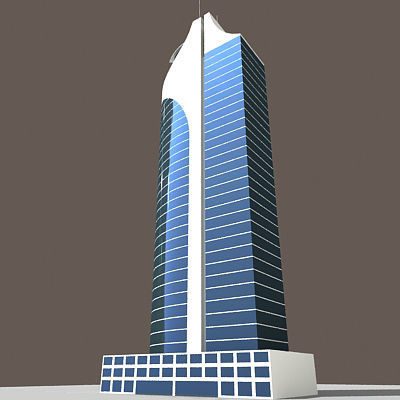 55 Detailed Buildings 3D model_86