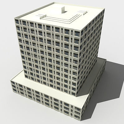 55 Detailed Buildings 3D model_99