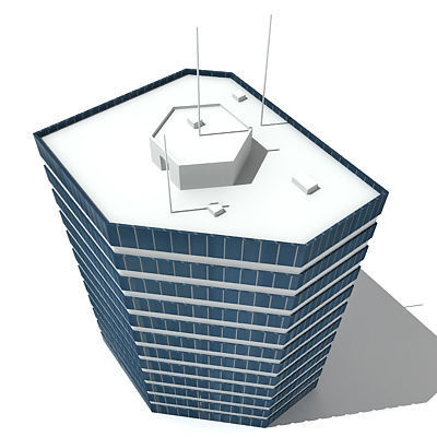 55 Detailed Buildings 3D model_59