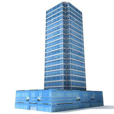 55 Detailed Buildings 3D model_31