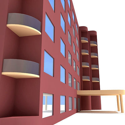 55 Detailed Buildings 3D model_10