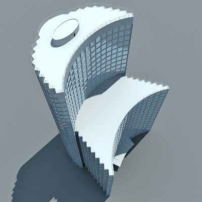 55 Detailed Buildings 3D model_147