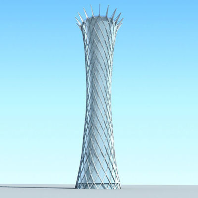 55 Detailed Buildings 3D model_110