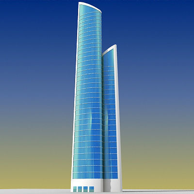 55 Detailed Buildings 3D model_104