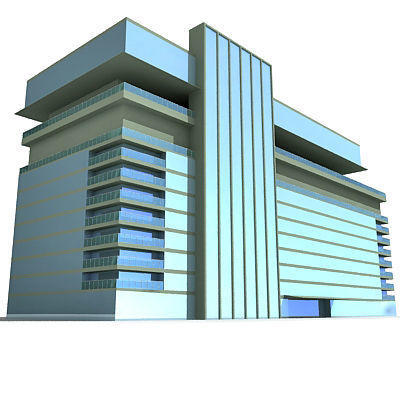 55 Detailed Buildings 3D model_68