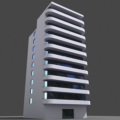 55 Detailed Buildings 3D model_62